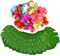 60Pcs Tropical Party Decorations Supplies Tropical Palm Leaves Hibiscus Flower Simulation Artificial Leaf for Hawaiian Luau Safari Party Jungle Beach Theme